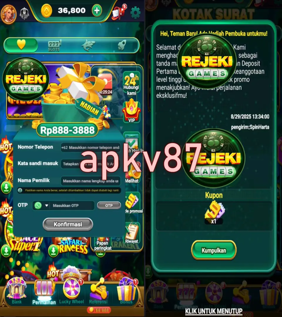apkv87 Tangkapan Layar Resmi APK